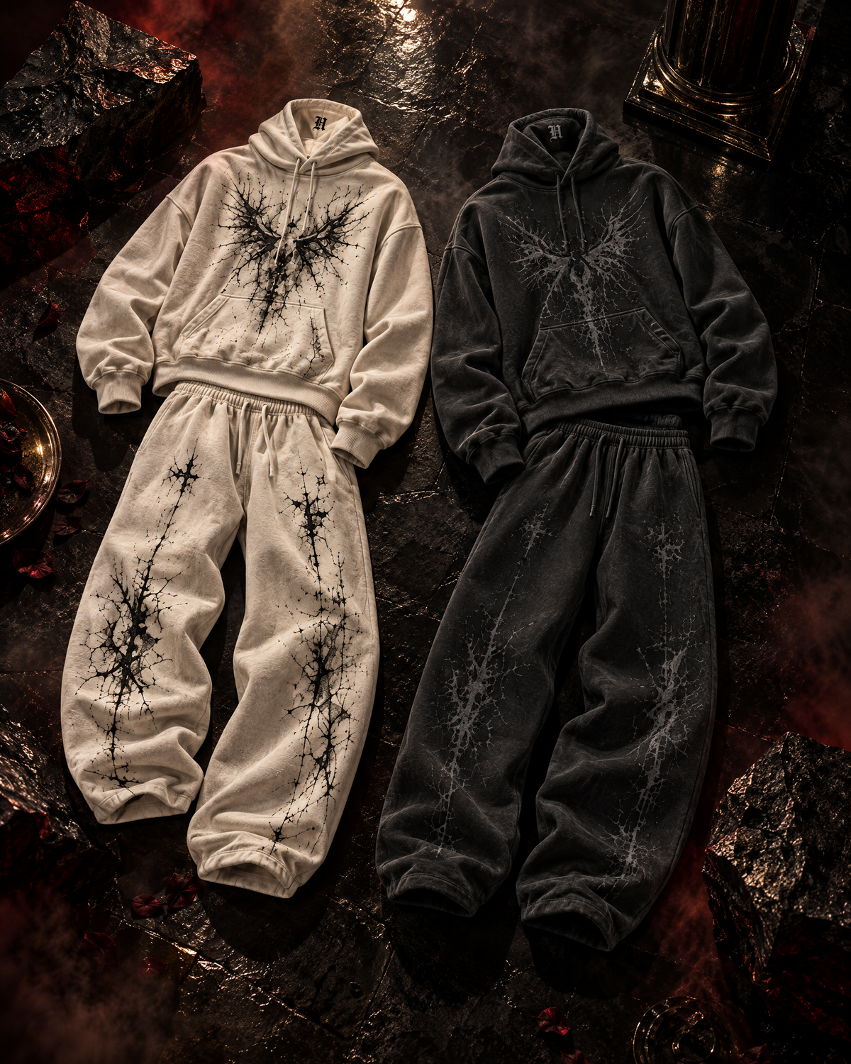 Drop 001 — Heavyweight Hoodie & Relaxed Trouser Set