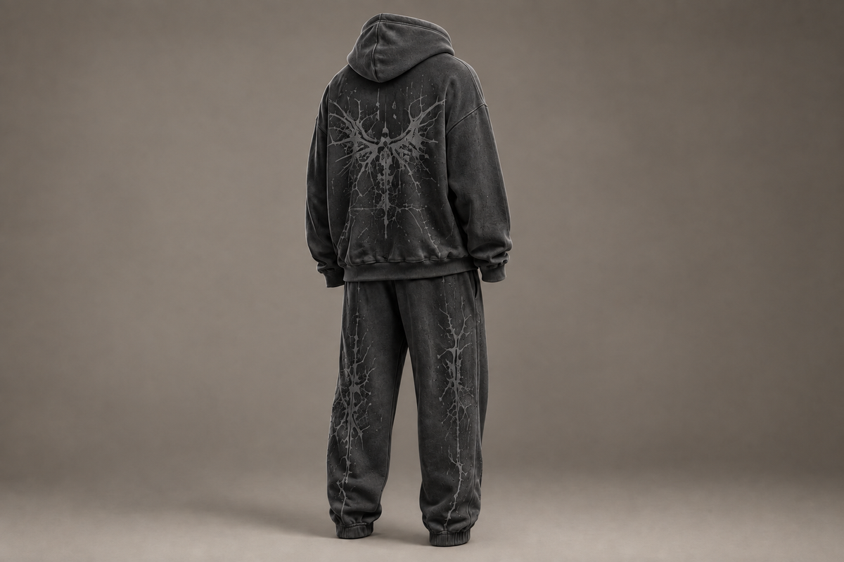 Drop 001 — Heavyweight Hoodie & Relaxed Trouser Set