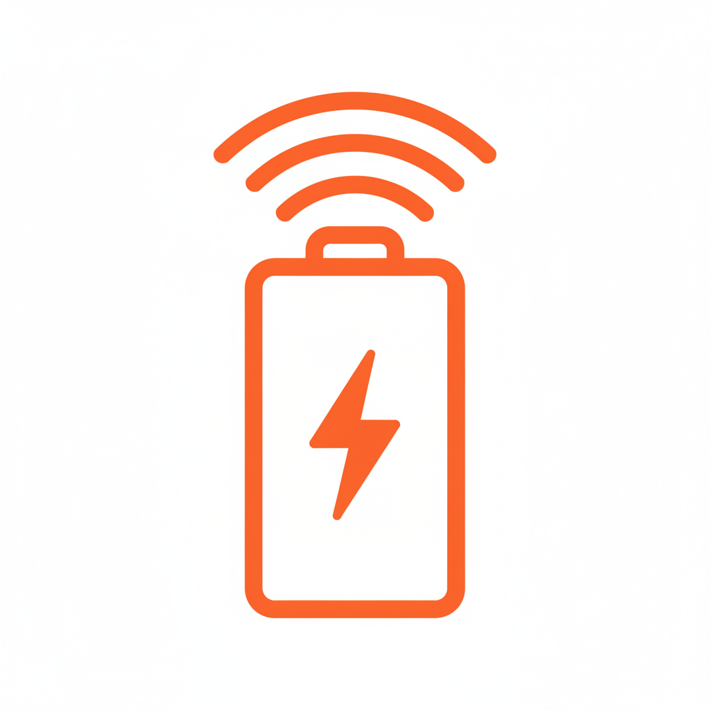 Long-Lasting Rechargeable Battery Icon